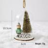 NUCHI Reindeer Snow Globe Night Light - Christmas Ornament & Decoration