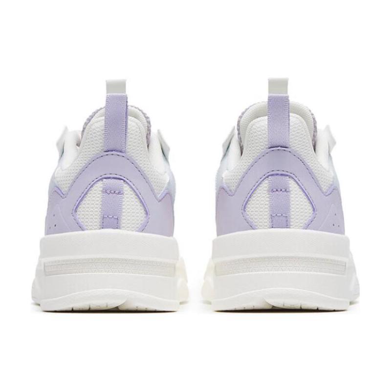 Anta Anti-Slip Wear-Resistant Low-Top Sports Casual Shoes Women's White Blue Sneakers 122318084-3