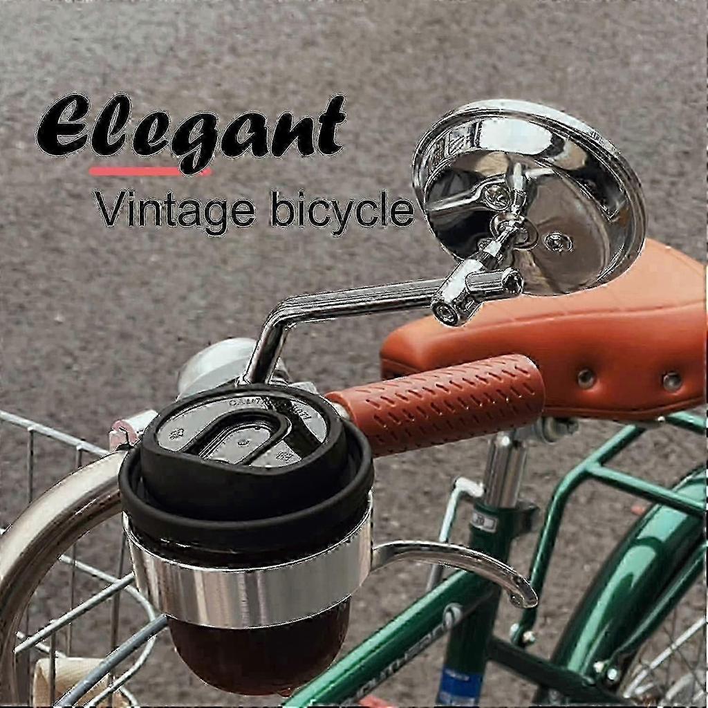 2026 Hot!! 2026 Hot Vintage Bike Mirror Metal Bicycle Mirrors For Handlebars Rearview Mirror Cruiser Bike Mirror Electric Bike Mirror Side Mirror Galv