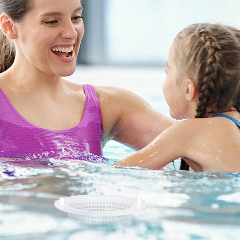 Skimmerkorb für Swimmingpools für Aufstellpools Wasserpflege Ersatzwerkzeug Schmutzentfernung Mit Griff SP1091WM