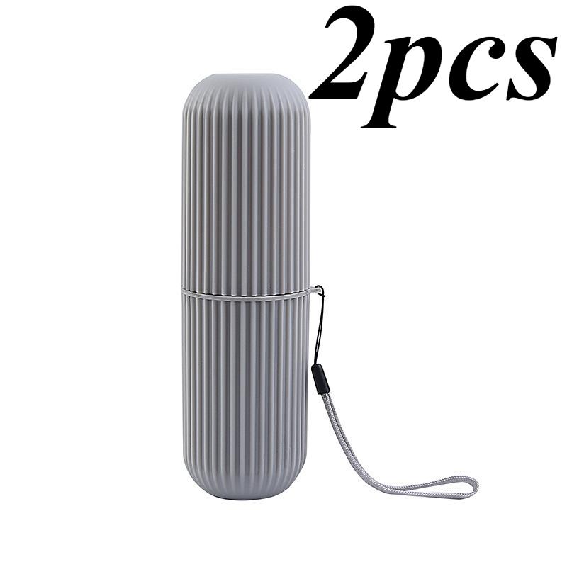 Portable Protect Holder Case Travel Camping Storage Box Useful for Storing Makeup Brushes and Toothbrush Accessories Set