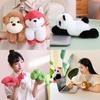 Cartoon Animal Panda Monkey Clap Bracelet Plush Toy Wristband Decorative Handicraft 80 Characters