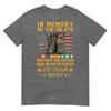 In Memory Of The 58479 Brothers And Sisters Vietnam Veteran TShirt