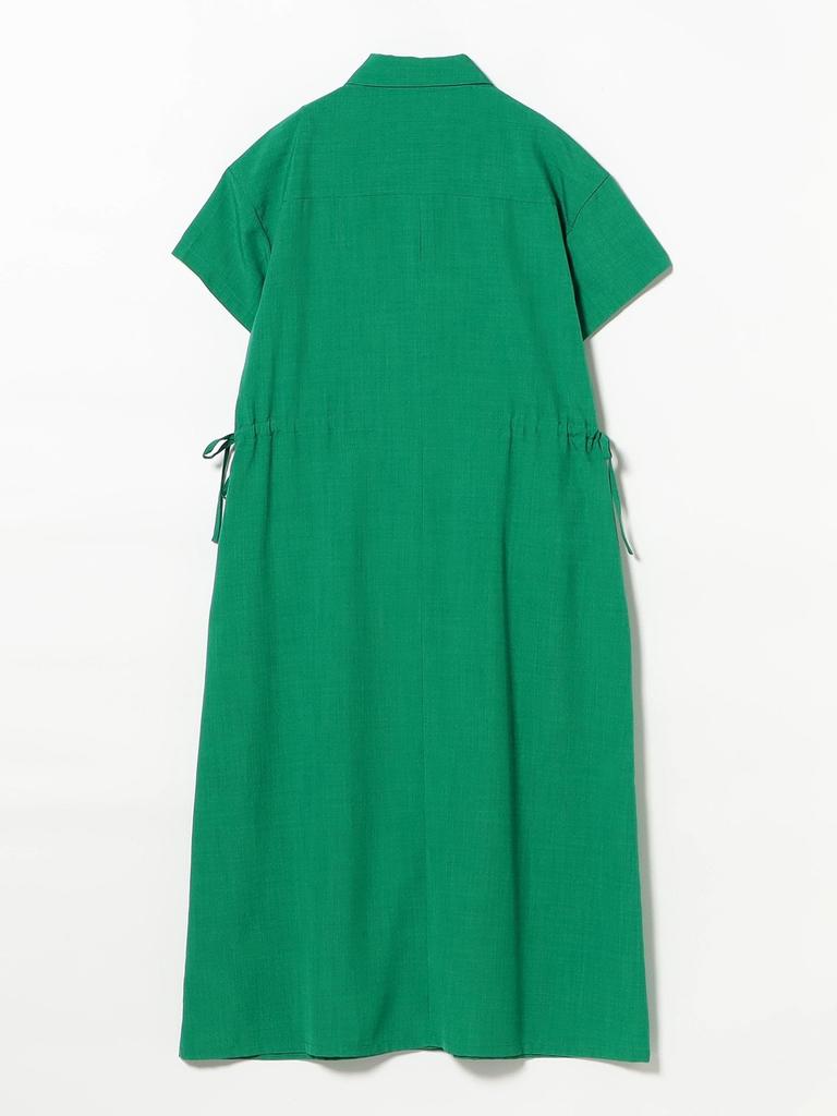 B:MING LIFE STORE by BEAMS Side Ribbon Dress (S-M) Women's Green M