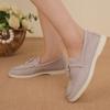 Summer Walk Loafers Women Flat Shoes Khaki Suede Leather Tassel Metal Lock Slip On Slippers Mules Driving Shoes Causal Moccasins