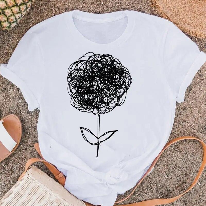 Женские футболки в стиле фламинго — фото 8