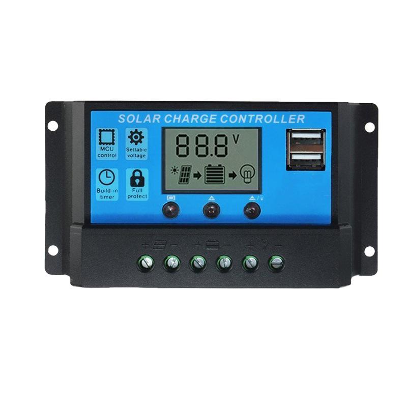 40W Dual Panel Solar Kit with Controller for Emergency Charging