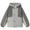 Xiaoxianghanmu Boys' 2025 Outdoor 3-Proof White Duck Down Jacket