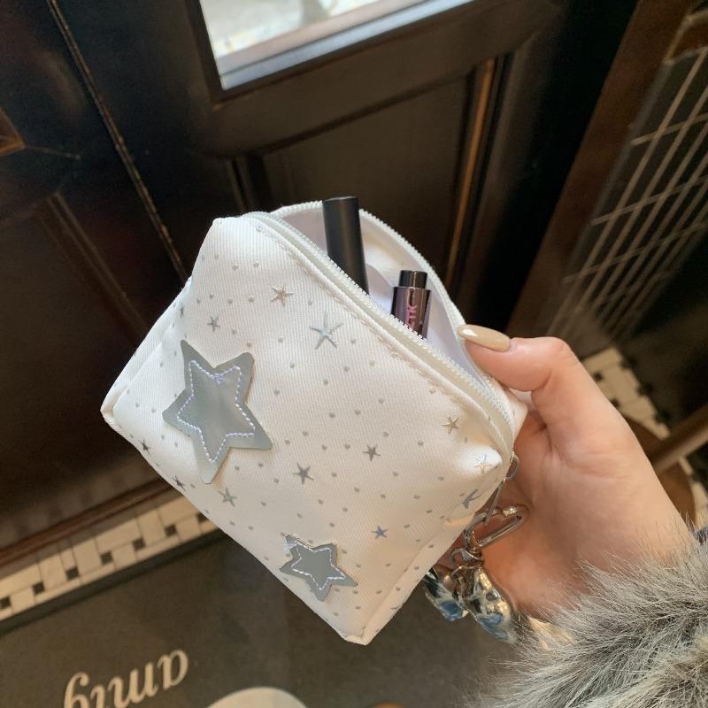 Starshine Makeup Bag - Women's Portable Storage Bag for Outings, Small Bag for Camera, Travel Multi-functional Miscellaneous Handbag