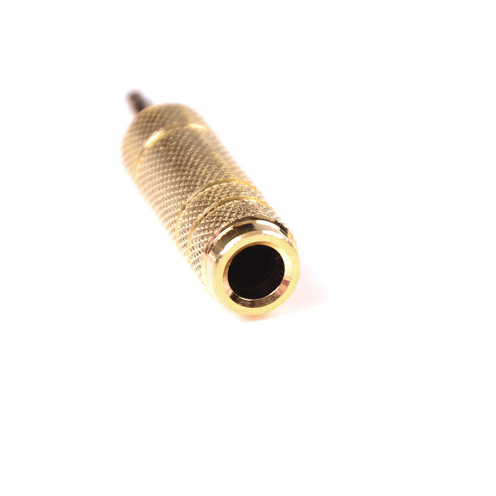 3.5Mm Male To 6.5Mm Female Jack Plug Stereo Microphone Audio Adapter Converter