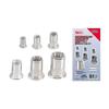 Assortiment D'écrous Rivets Aluminium 150 Pièces