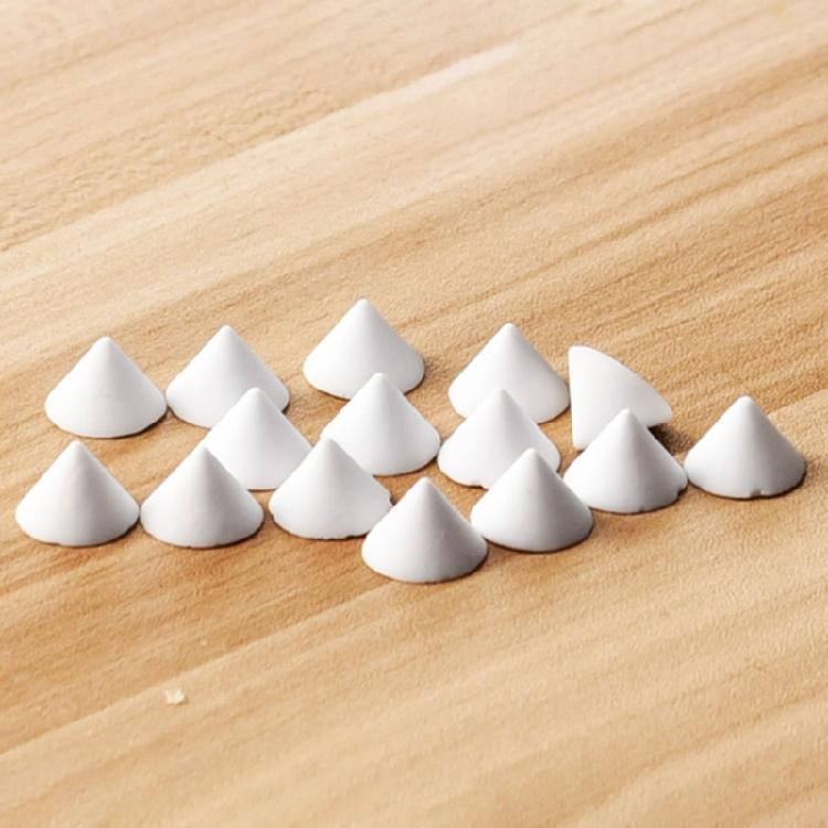 10/50/100Pcs 15mm Ceramic Nails Strong Support Pin For Pottery And Craft Project