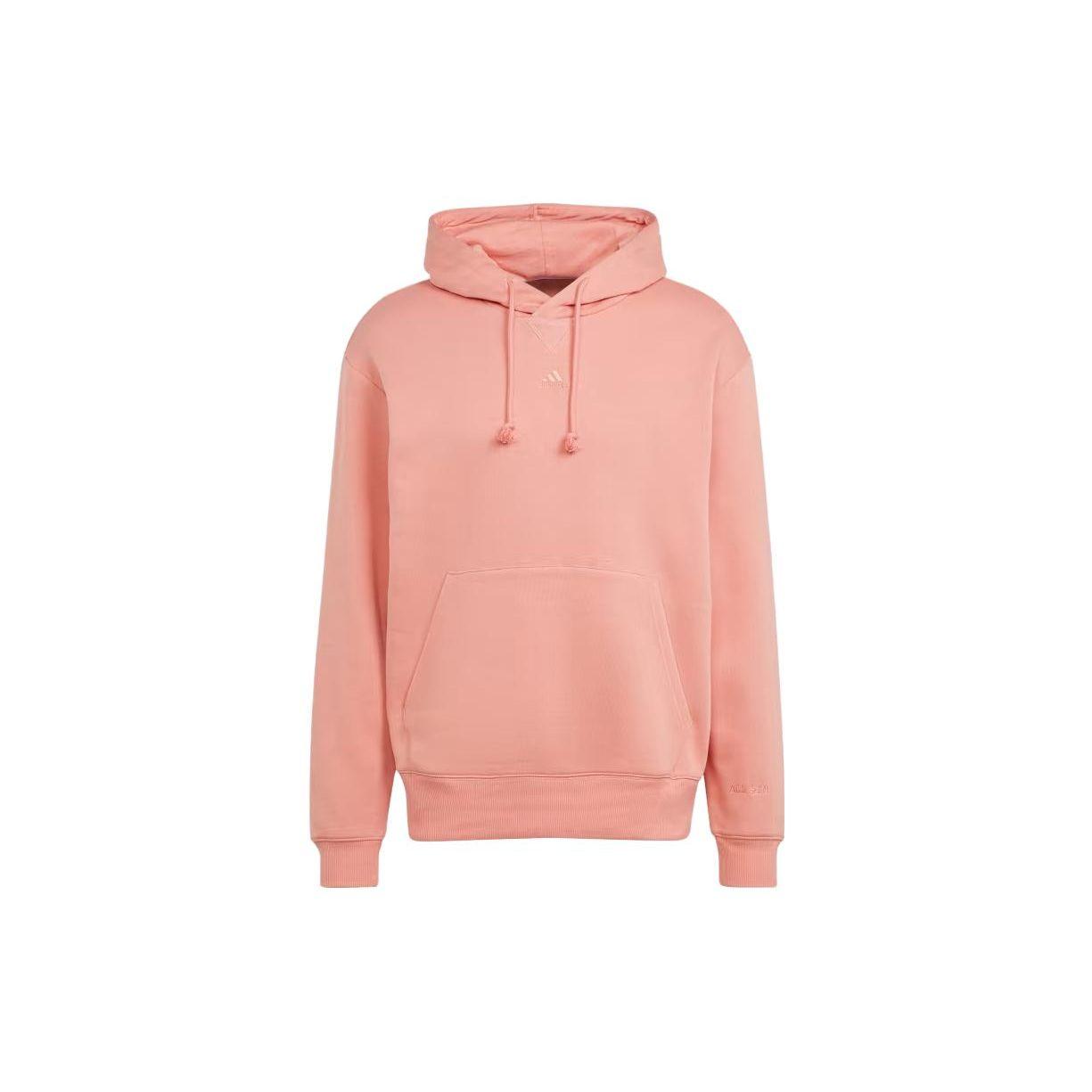 Adidas All Szn Fleece Hoodie Wonder Clay Men Streetwear IJ6891 M