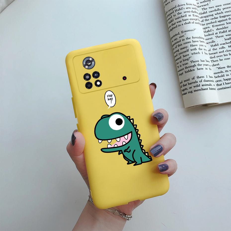 

For Xiaomi Poco M4 Pro 4G Case 2022 Cute Cartoon Animals Painted Cover Case For Xiaomi Poco M4 Pro 4G PocoM4 Pro Soft TPU Fundas Poco M4 Pro 4G