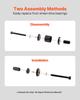 Wheel Bearing Press Kit, 23 PCS FWD Bearing Puller Tools, for Front Wheel Drive Bearing Removal and Installation, Wheel Bearing Tool with Sliding