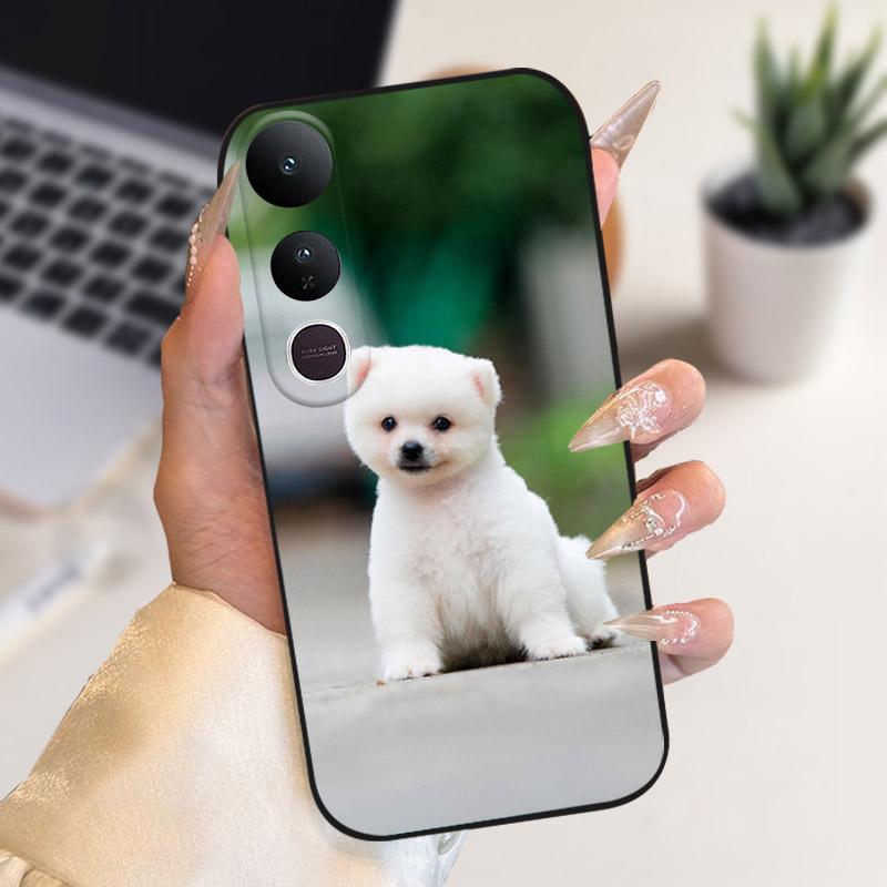 Custodia Antiurto Per Vivo V50 Lite Cover Protettiva in Silicone Guscio Posteriore Coque Funda Per VIVO V50Lite Custodie Posteriori per Telefono Paraurti Morbido