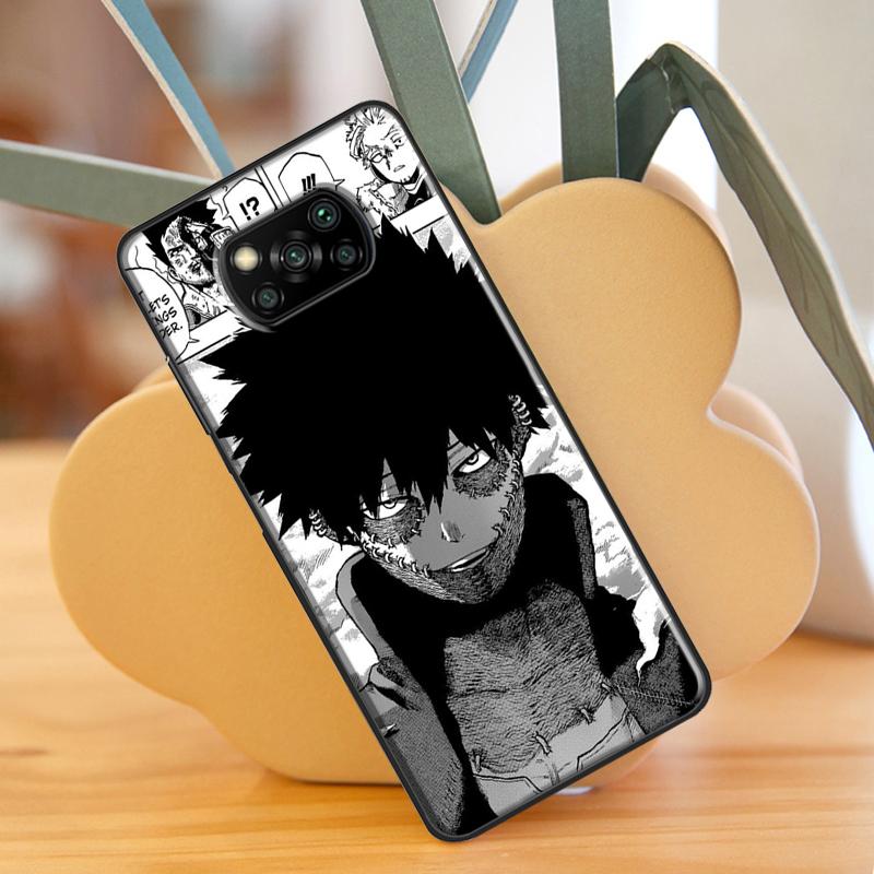 My Hero Academia Dabi BNHA Anime For POCO X3 Pro X3 GT F3 M3 M4 Pro Case For Xiaomi Mi 11 Lite Mi 11T Pro 10T Back Cover