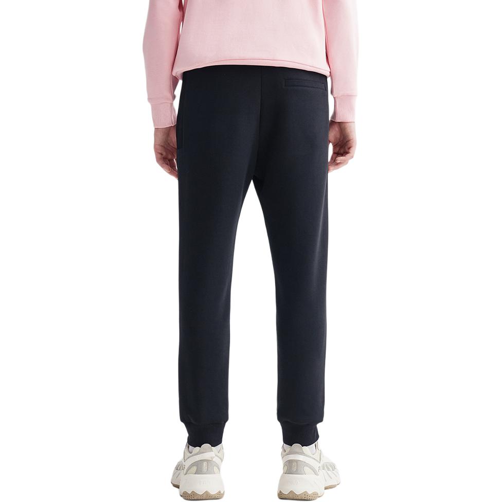 Fila Embroidered Logo Knit Jogger Pants Men Bottoms Black F11M038632GBK