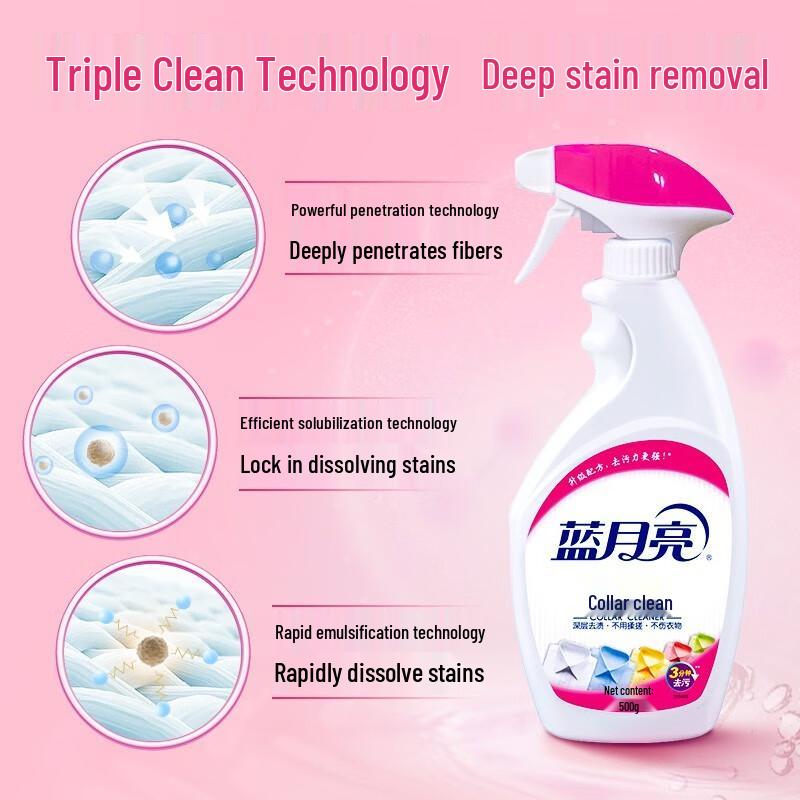 Blue Moon Laundry Collar & Cuff Stain Remover Spray Kit