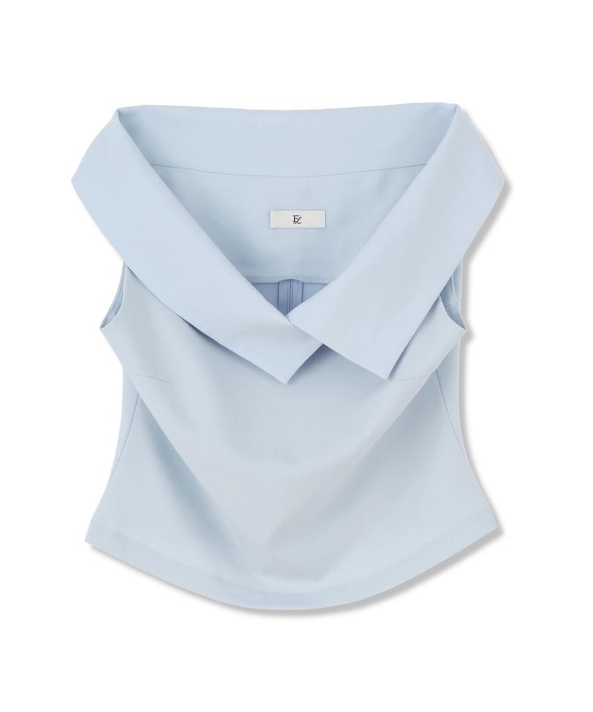EL Tulip Off-Shoulder Blouse
