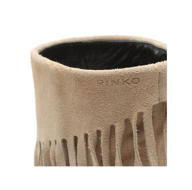 Ковбойские сапоги PINKO Olympe Tronchetto PE 23 BLKS1 100573 A0N8 Бежевый