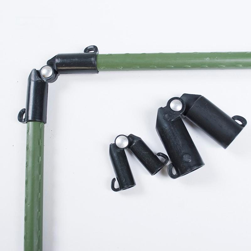 10 STÜCKE Pflanzenstütze Universal Kunststoffclips Fixierter Verbindungsstück Pfosten 8/11/16mm Durchmesser Befestigungselement Verstellbares Zubehör