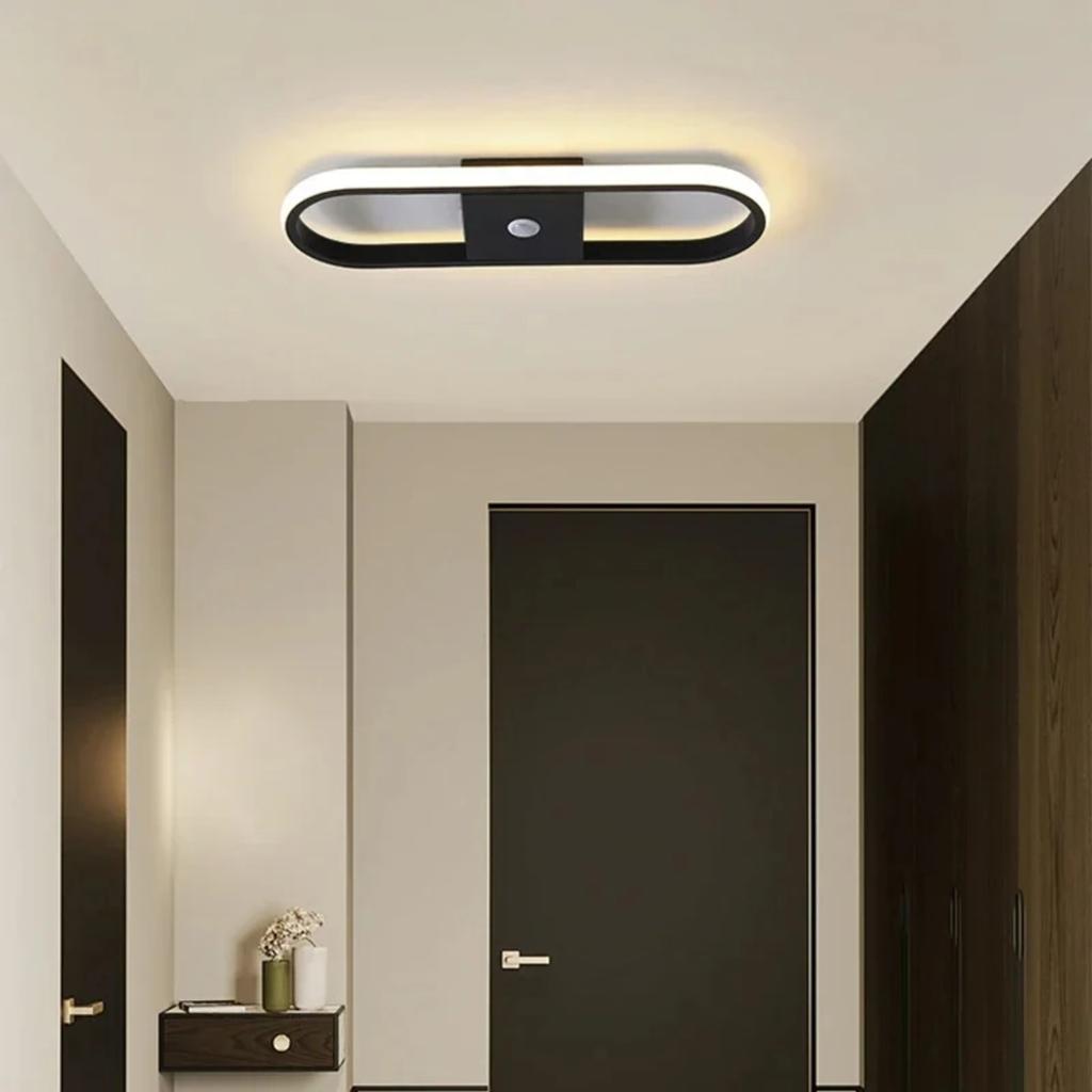 New Human PIR Motion Sensor  Ceiling Lights  Corridor Balcony Bedroom Indoor Ceiling Lamps Induction Lighting Decor