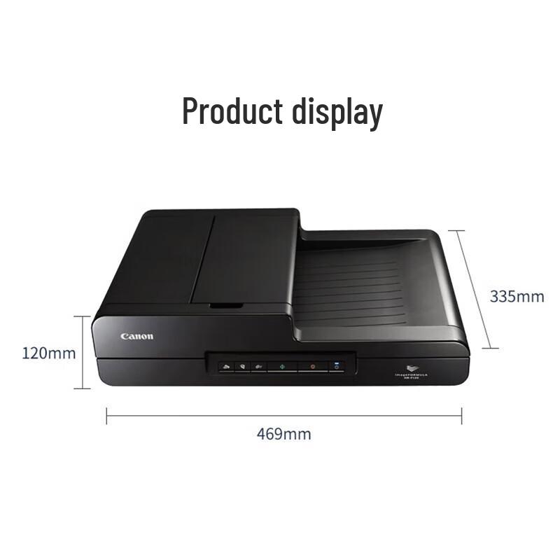 

Canon DR-F120 A4 Flatbed & Feeder Scanner CN plug (adapter included)