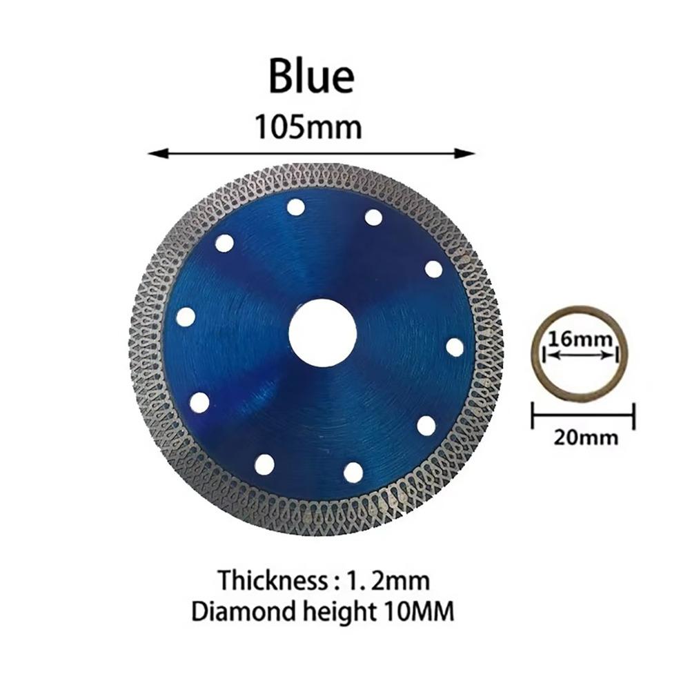 

Новый 105/115/125 мм Алмазный пильный диск Сухой Высокая твердость Гранит Мрамор Резка Угловая шлифмашина Керамика