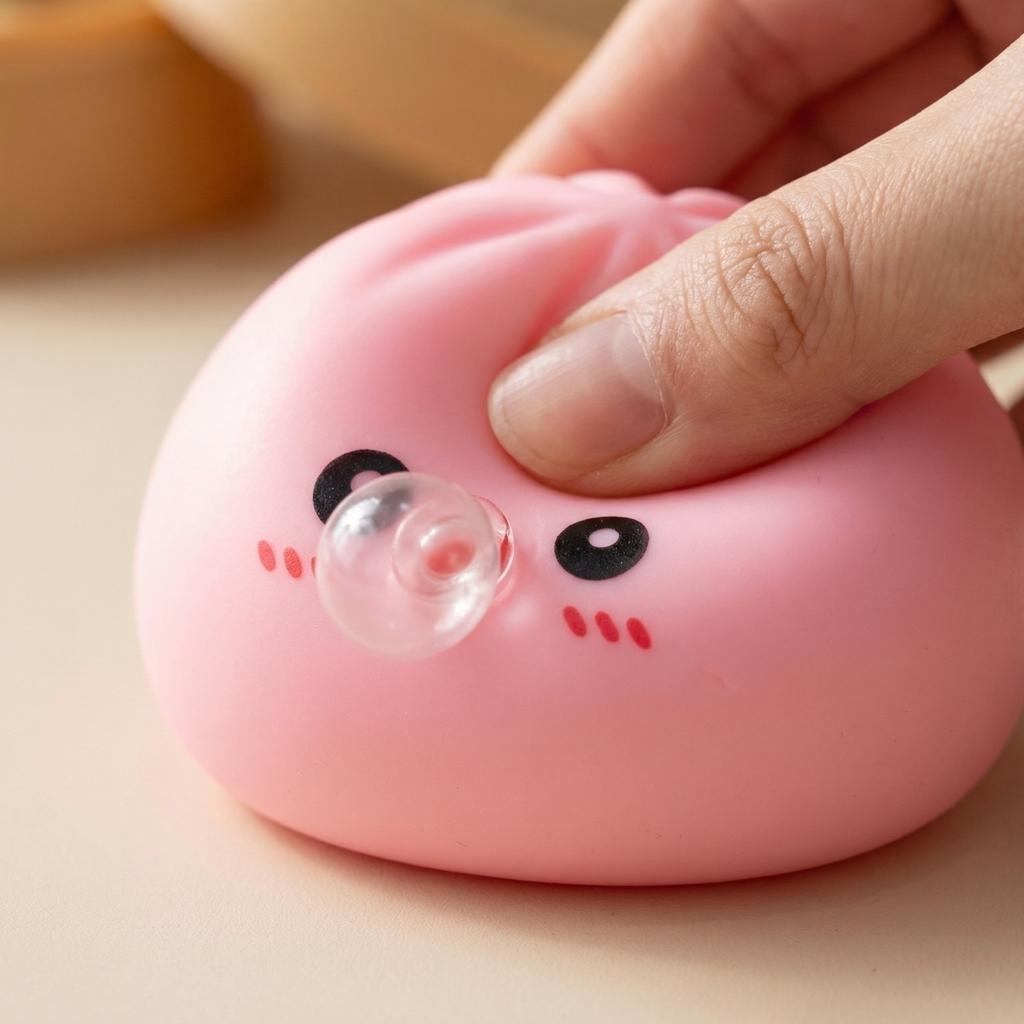 Stress-Relief Steamed Bun Toy (Bubbling Edition)