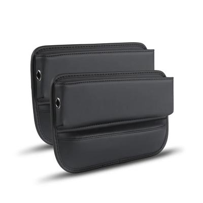 Universal Car Seat Gap Organizer PU Leather Auto Console Side Pocket Seat Crevice Storage Box Interior Accessory For BMW G30 F30