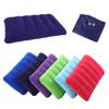 47x30cm Air Cushion Pillows Outdoor Camping Sleep Cushion Folding Square Inflatable Pillows Travel Backrest Plane Head Rest Big