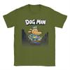 Men Kid Funny Animation Adventure Movie T Shirts Dog Man Pure Cotton Tops Novelty Short Sleeve Crewneck Tee Shirt Unique TShirt