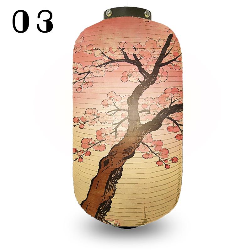 Retro Japanese Cloth Lantern Ukiyo-e Style Lantern Bistro Sushi Restaurant Izakaya Pub Decor Sign New Year Outdoor Decoration