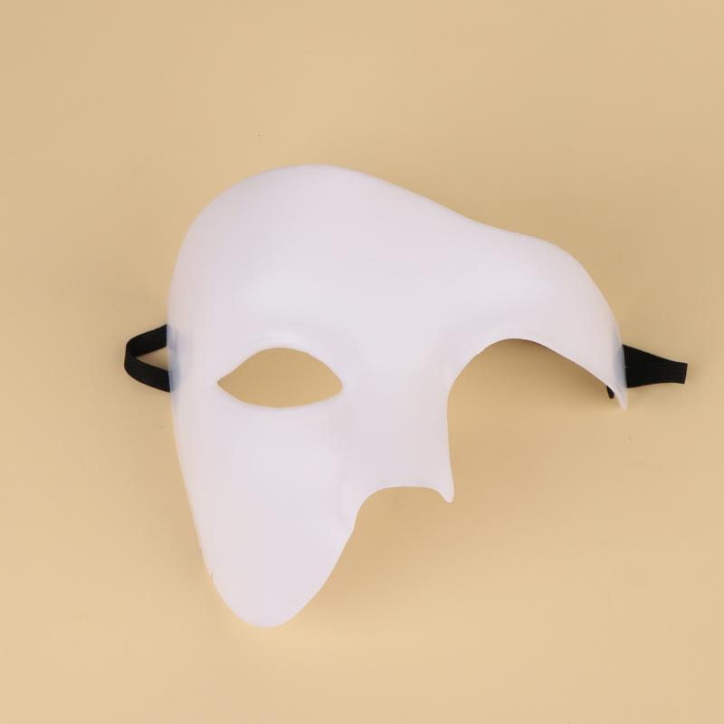 Lightweight Durable Half Face Phantom Mask High Quality for Masquerade Cosplay Halloween Costume Use