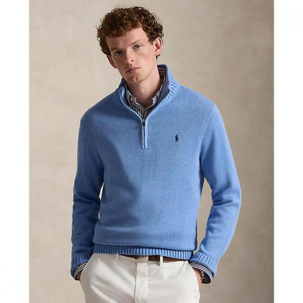 Polo Ralph Lauren Men S Cotton Quarter Zip Sweater mnpoSwe16822465400 XL
