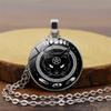 Black Cat Pentagram Time Female Versatile Fashion Cute Kitten Pendant Necklace