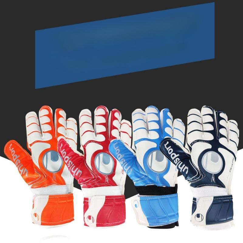 

Футбольный ремень, защита пальцев, вратарские перчатки, латексные нескользящие и износостойкие тренировочные перчатки для вратарей One size