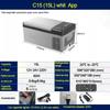 12V/24V Car&Home Dual Purpose Freezer Universal Mini Portable Car Fridge Large Capacity Car Refrigerator