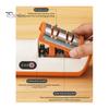 Electric Cutter Sharpener Rechargeable 2 Stages Safety Design Scissor Sharpener for Kitchen Fast Efficient Blade Sharpening Tool