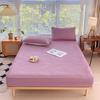 Solid Color Quilted Waterproof Bed Sheet - Thick Brushed Simmons Protective Cover for Home Use
