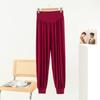 Women's Summer Modal Yoga Long Pants Loose Fit Trousers Plus Size High Waist Dance Workout Square Dance Harem Pants