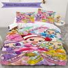 Magical DoReMi Pattern Bedding,Quilt Set Quilt Cover Pillowcase Home Birthday Gift(1 * duvet cover + 2 * pillowcase, without core)_lx