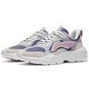 LiNing Flow Rock Flowing Rock Low-Top Sports Casual Shoes Women's Beige Purple