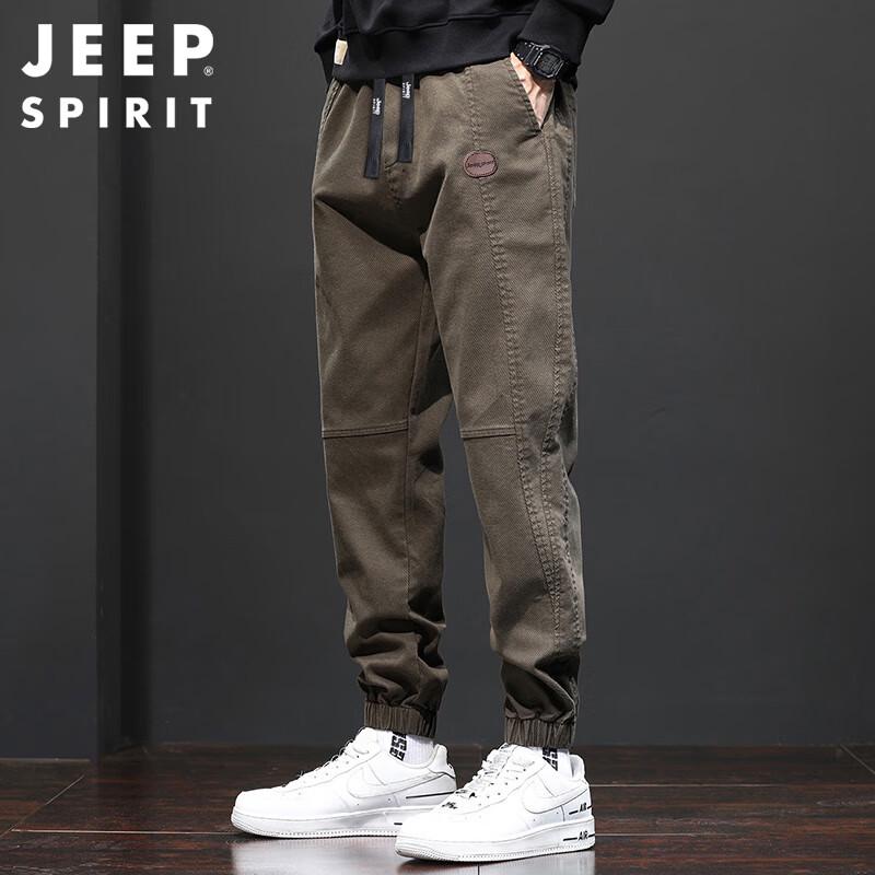 JEEP SPIRIT Pánské volné jogger cargo kalhoty