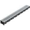 Drainage Channels 6 pcs Galvanized Steel 6 m