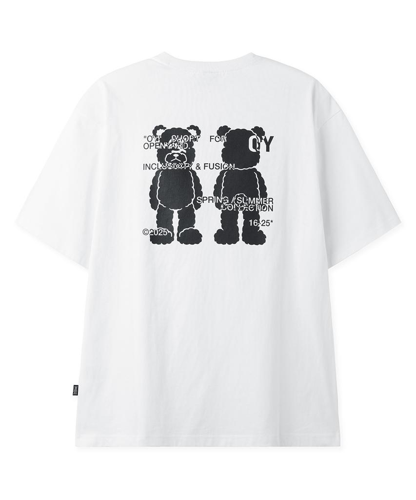 Opeunyadeu(Owai) Front Back Odolly Tee - White