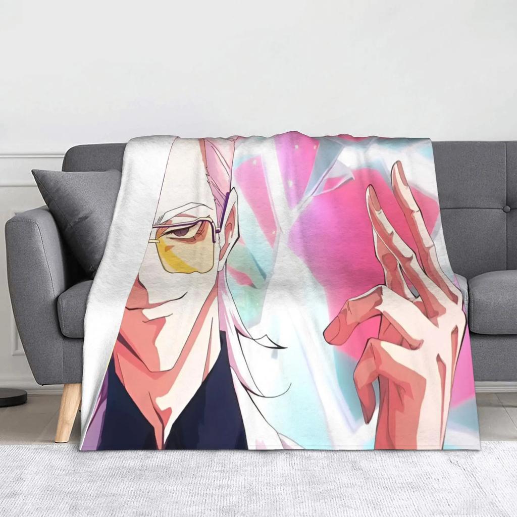 To Be Hero X Anime Blankets Flannel Spring Autumn  Multi-function Super Warm Throw Blanket for Home Outdoor Bedding Throws