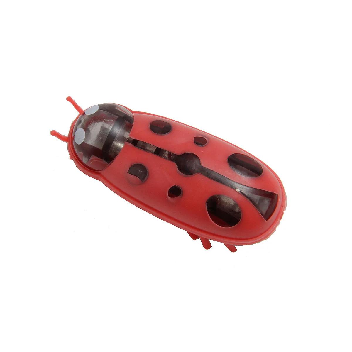 

Pet Interactive Mini Electric Bug Cat Toy Cat Escape Obstacle Automatic Flip Toy Battery Operated Vibration Pet Beetle Supplies Decoration