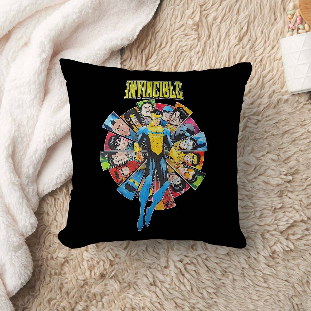 Animation I-Invincibles Lucky Dragon Pillow Cover Sofa Cushion Cover Home Room Decoration Children Gift